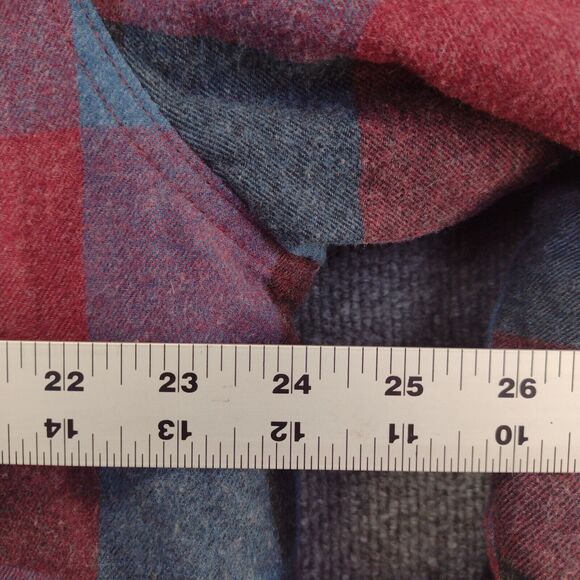 Weatherproof Men's Shirt Jacket Shacket Multi Large Sherpa Fleece Long Sleeve - Picture 15 of 15